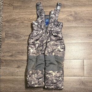 2T Camouflage Snow Bib Overalls